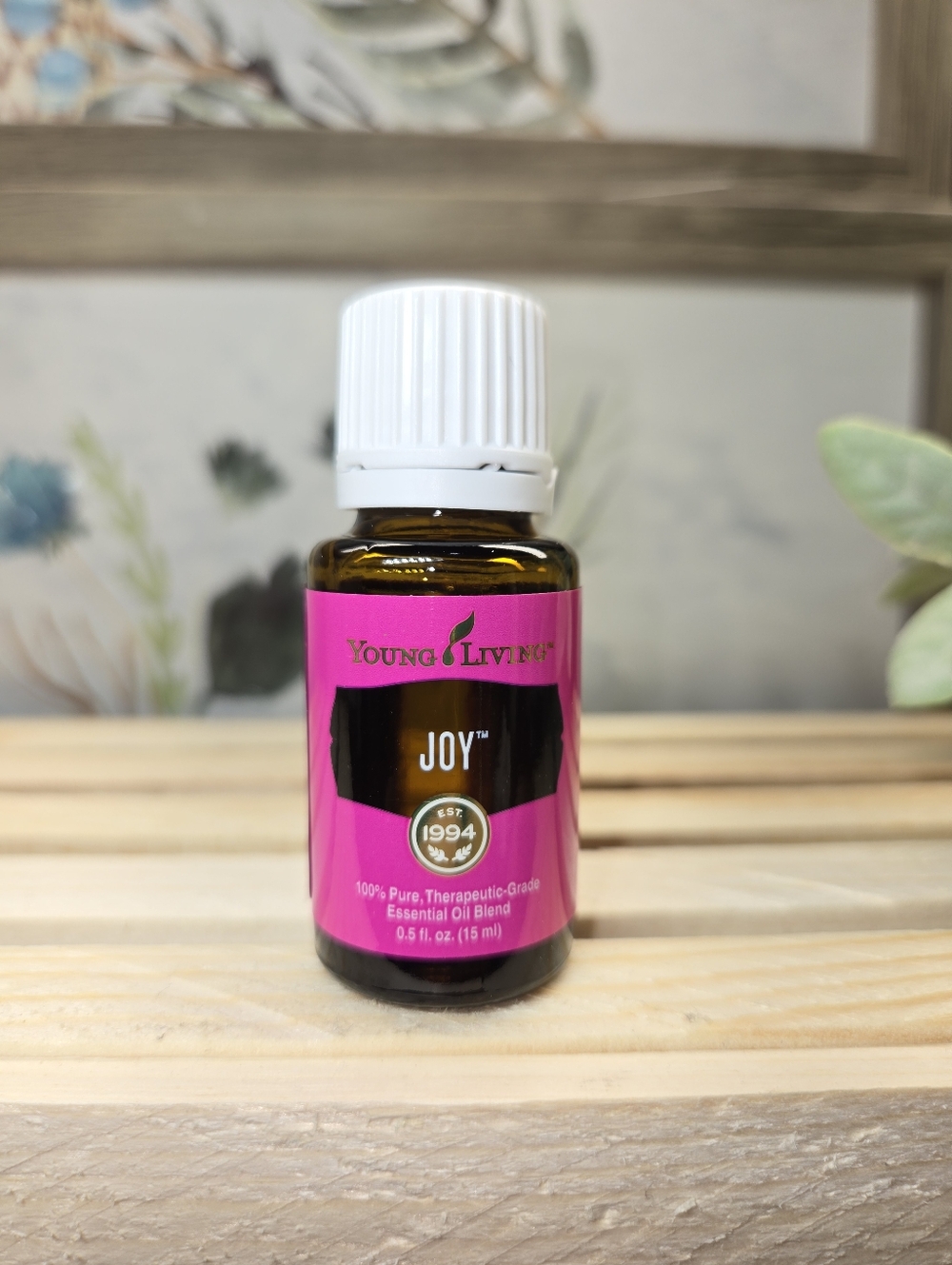 New unopened 15 ml bottle of young living Joy essential oil blend.